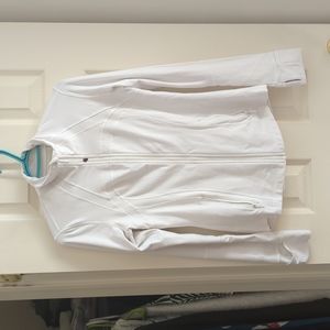 White Lululemon Define Jacket Size 8